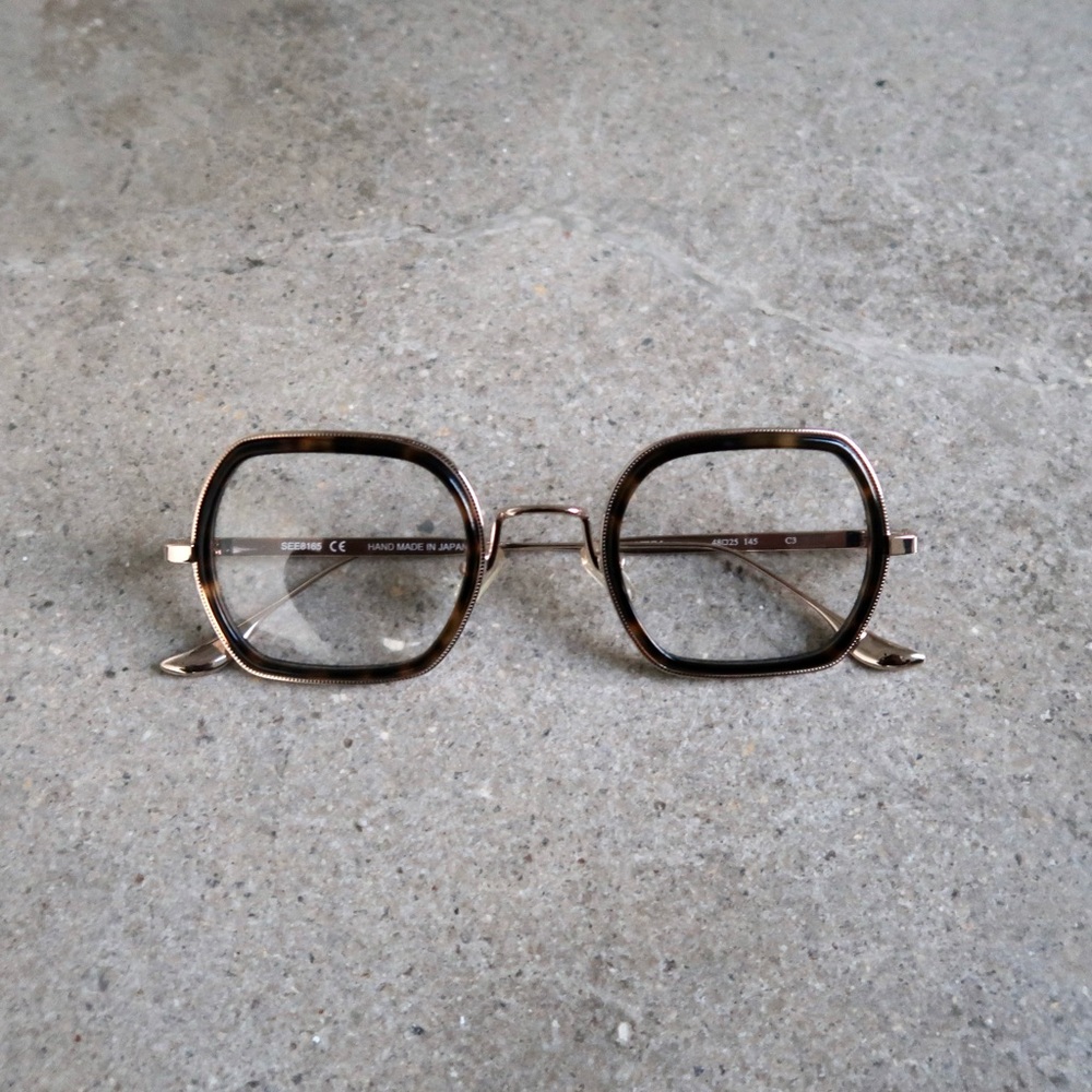 SEE Eyewear Gold and Tortoise Shell